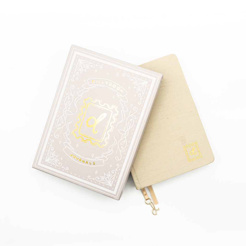 Cherie | Beige Undated Journal Planner